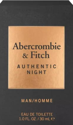 Abercrombie & FitchAuthentic Night Men Eau De Toilette 30 ml