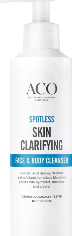 ACO Spotless Skin Clarifying Face & Body Cleanser 200 ml