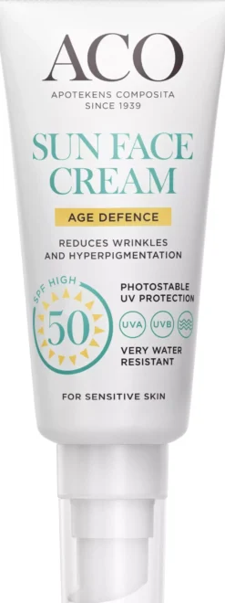 ACO Sun Face Cream Age Defense SPF50 40 ml