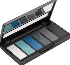 Aden Eyeshadow Palette 6 shades Black/Blue 01