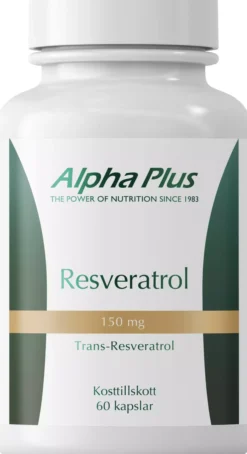 Alpha Plus Resveratrol 60 Caps