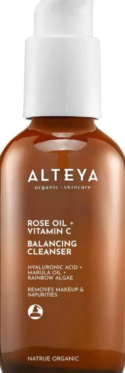Alteya Organics Rose Oil + Vitamin C Balancing Cleanser 120 ml