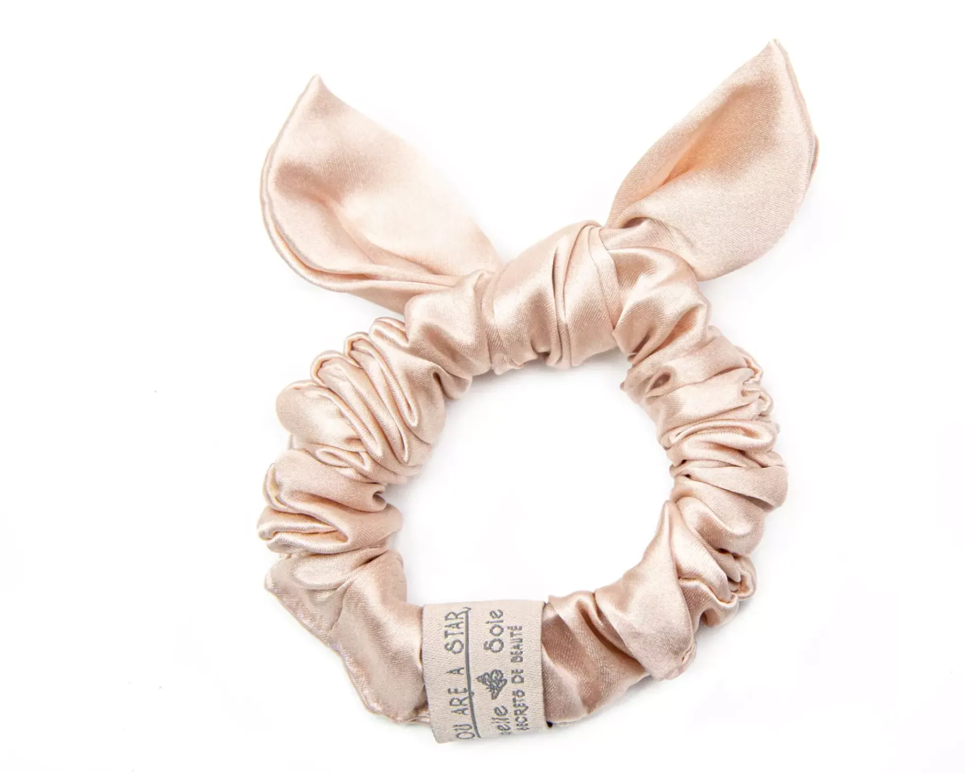 Amelie Soie Secrets de beautéPremium Collection Silk Bow Nude