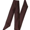 Amelie Soie Secrets de beauté Silk Scarf Brown