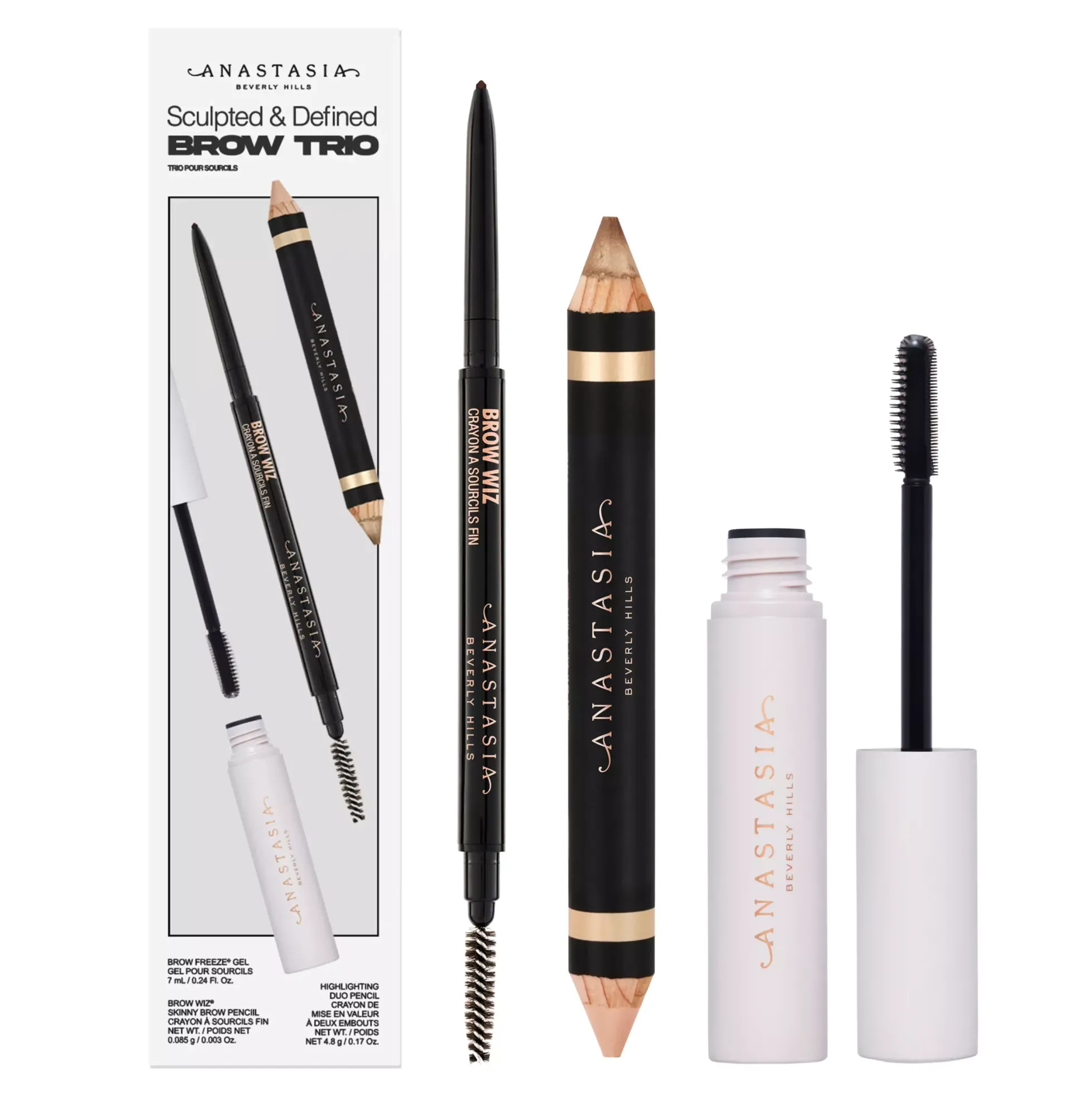 Anastasia Beverly Hills Sculpted & Defined Brow Trio - Medium Brown