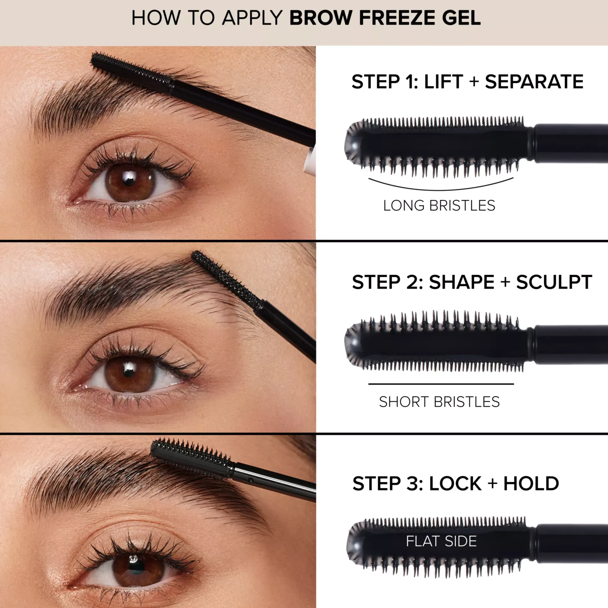 Anastasia Beverly Hills Sculpted & Defined Brow Trio - Medium Brown