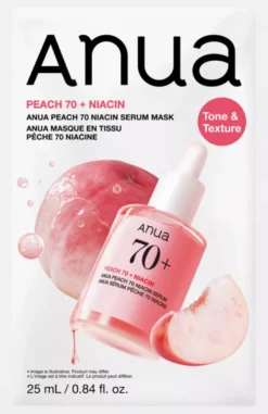 ANUA Peach 70 Niacin Serum Mask 25 ml