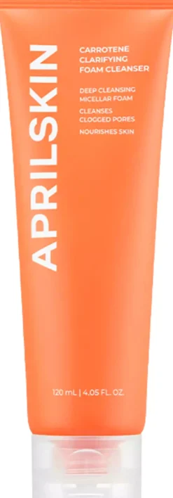 APRILSKIN Carrotene Clarifying Foam Cleanser 120 ml