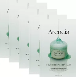Arencia Holy Hyssop Sheet Mask 5 st