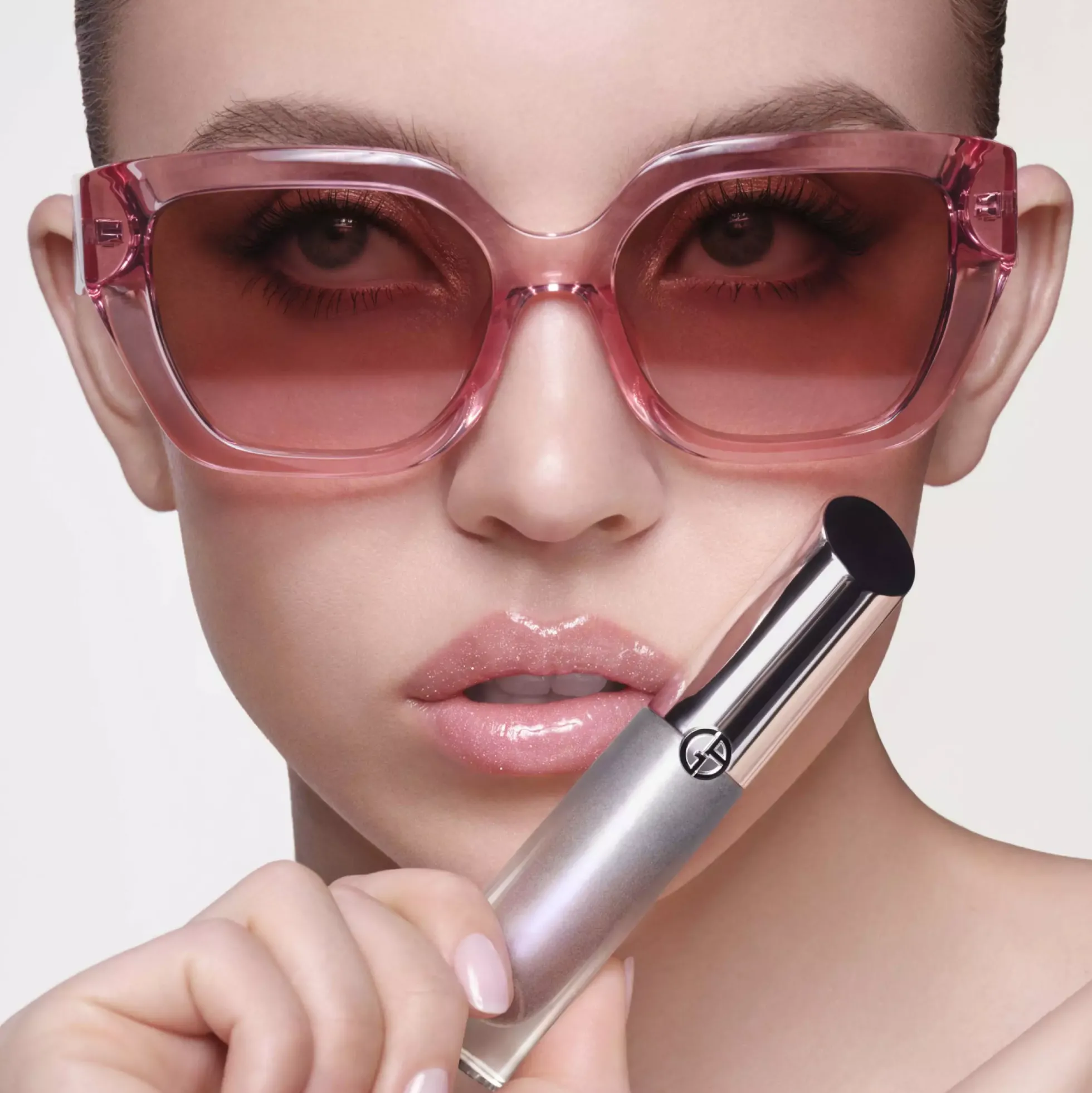 Armani Prisma Glass Icy Plumper 33 Rosewood Frost