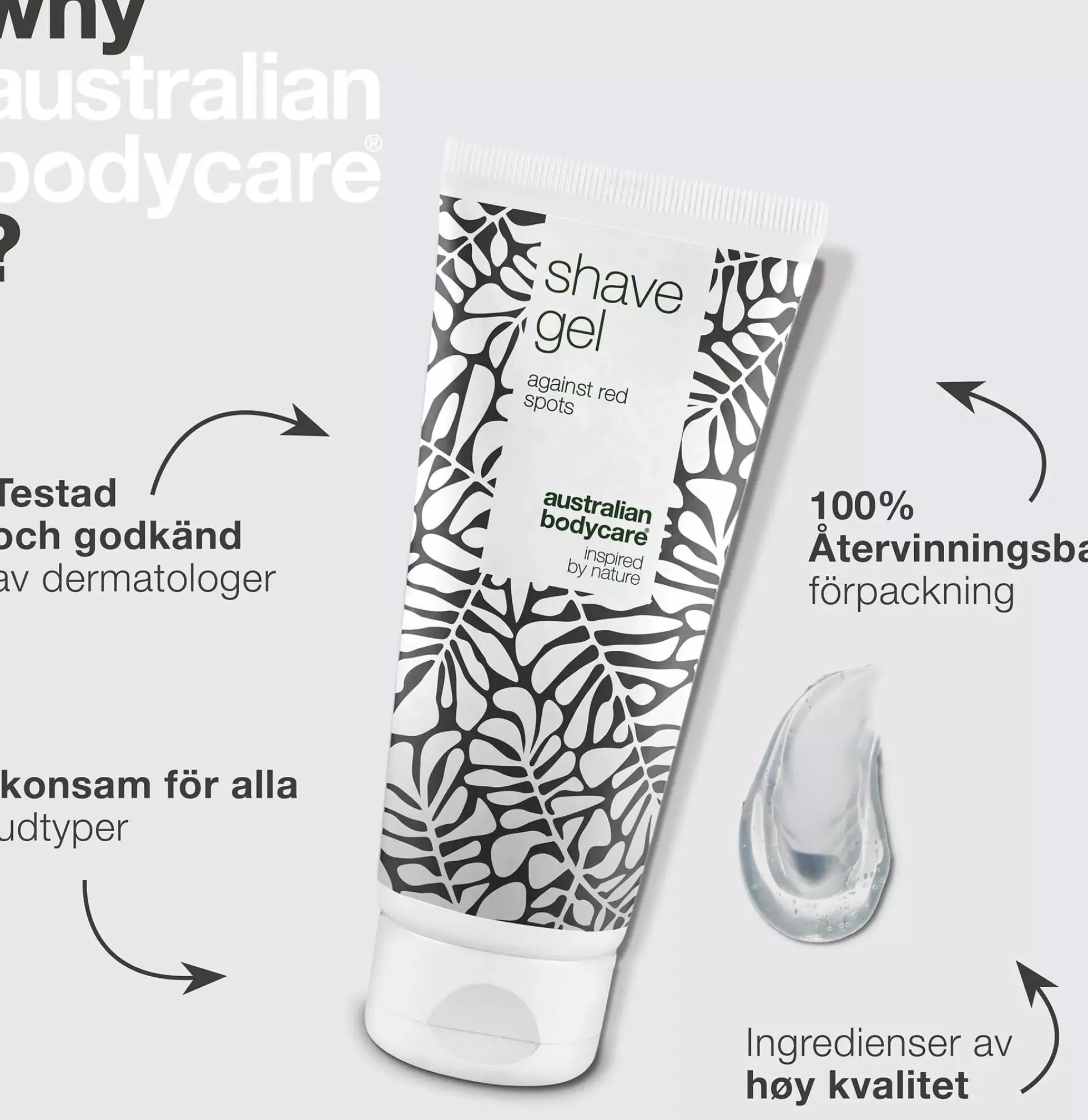 Australian Bodycare Shave Gel Men 200 ml