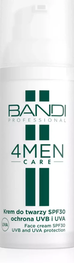 Bandi4Men Care Face Cream SPF30 UVB And UVA Protection 50 ml