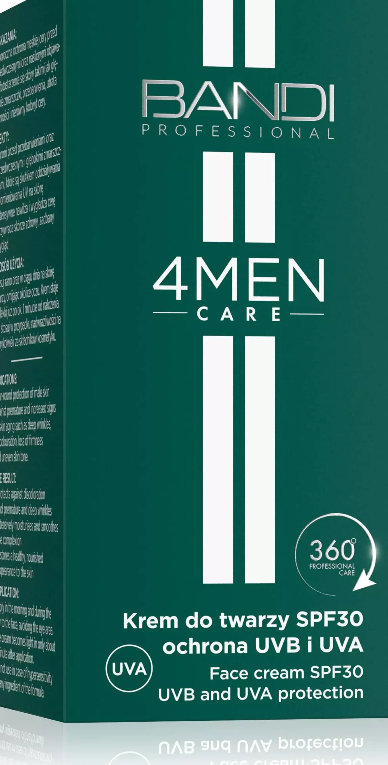 Bandi4Men Care Face Cream SPF30 UVB And UVA Protection 50 ml