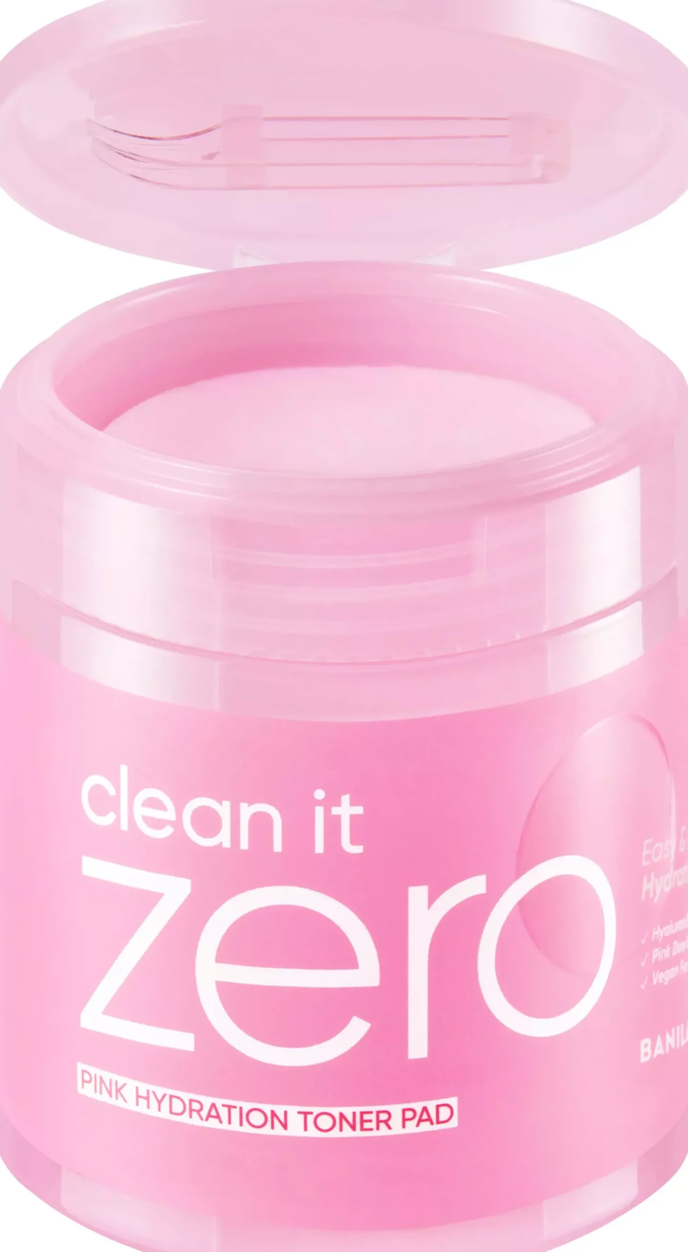 Banila CoClean It Zero Pink Hydration Toner Pad 235 ml