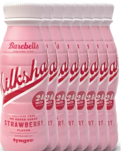 Barebells Protein Milkshake Strawberry 8-Pack