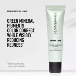 bareMineralsPRIME TIME Redness Reducing Primer 30 ml