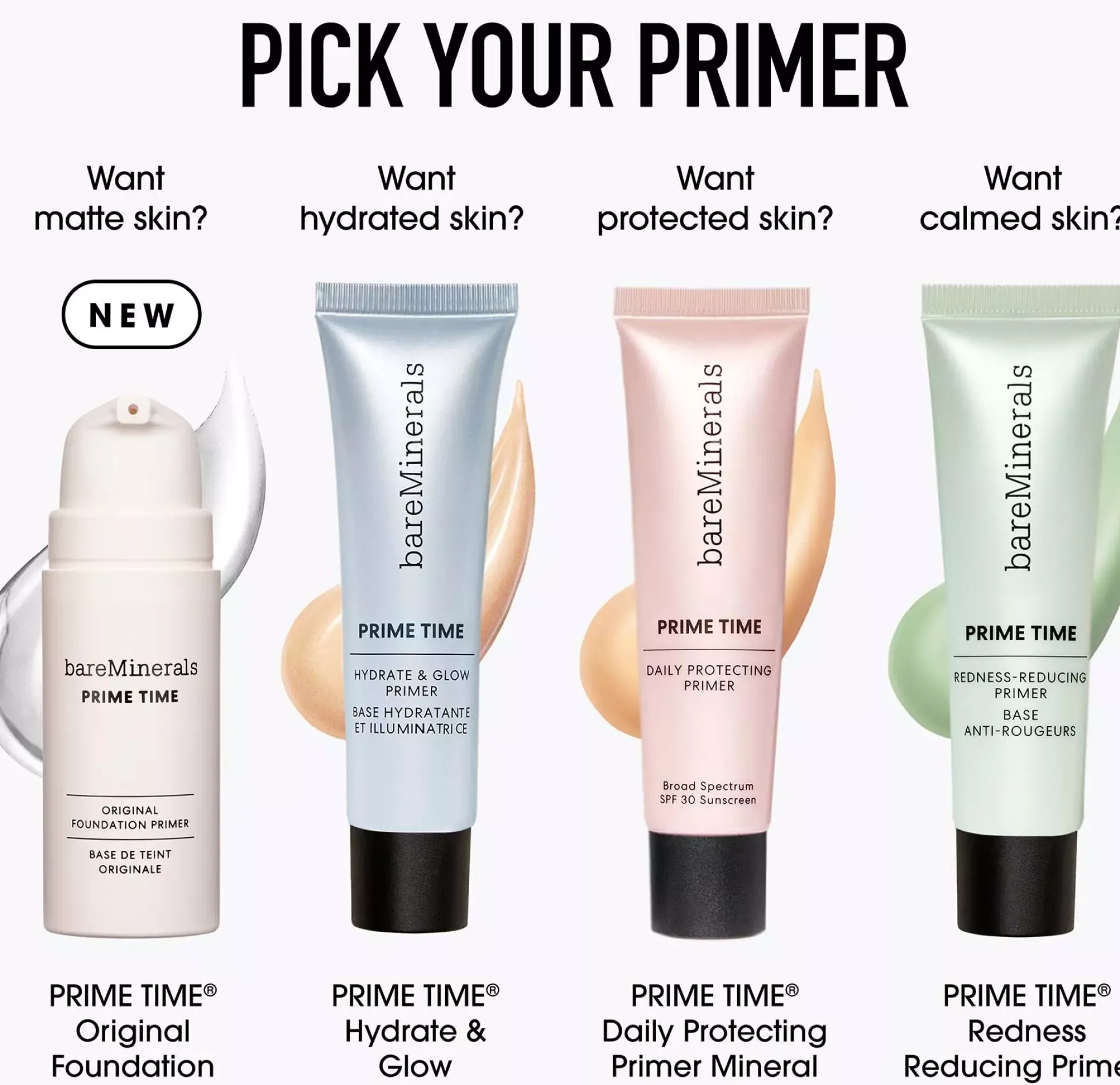 bareMineralsPRIME TIME Redness Reducing Primer 30 ml