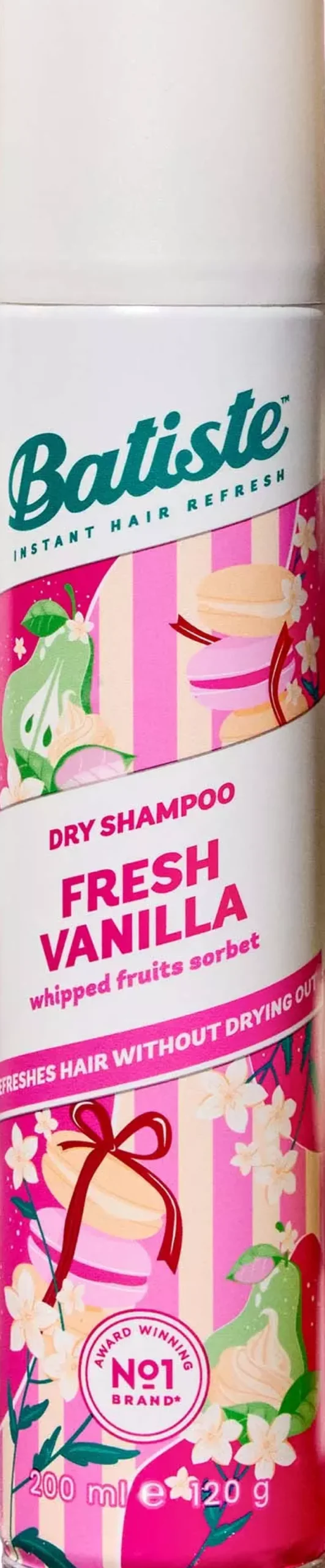 Batiste Dry Shampoo Fresh Vanilla Limitied Edition 202 ml