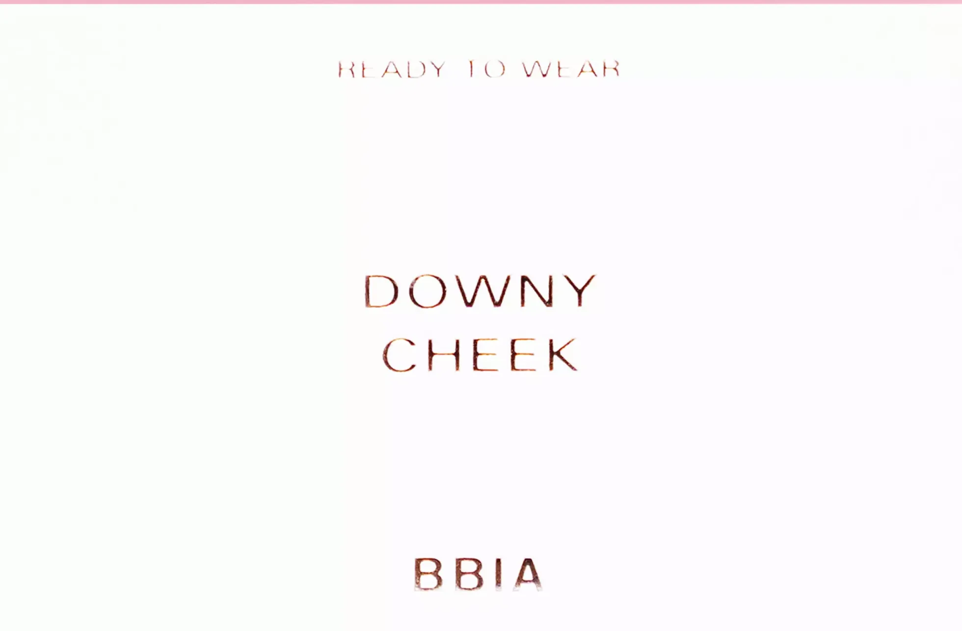 BBIA Ready To Wear Downy Cheek 01 Downy Pink