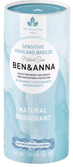 Ben & Anna Deodorant Sensitive Highland Breeze 40 g