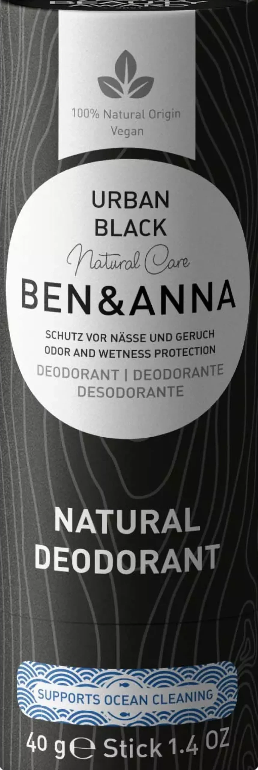 Ben & Anna Deodorant Urban Black 40 g