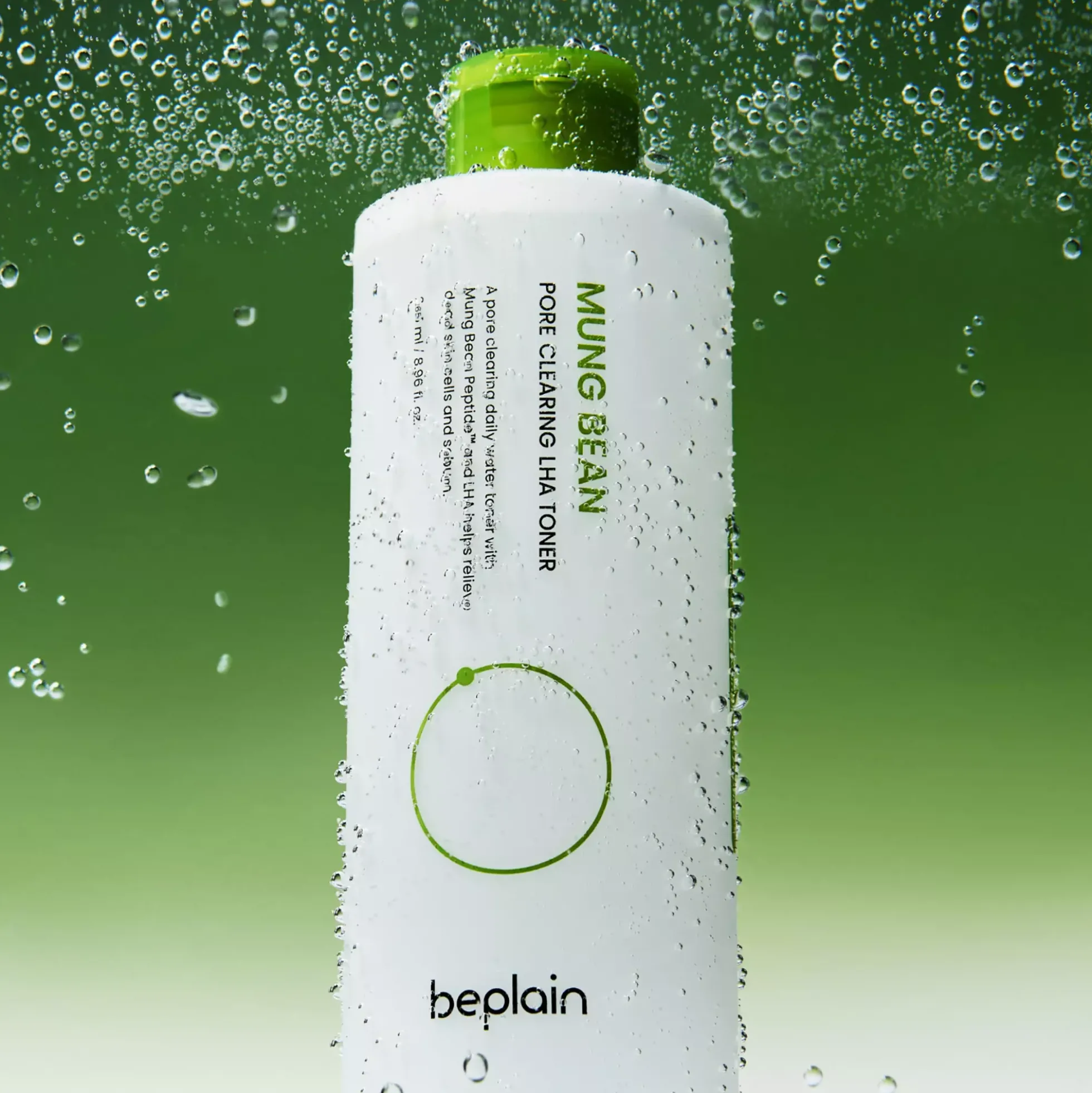 BeplainMung Bean Pore Clearing LHA Toner 265 ml
