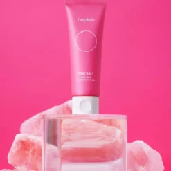 Beplain Pink Salt AHA BHA Cleansing Foam 120 ml