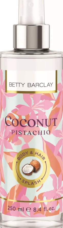 Betty Barclay Coconut Pistachio Body & Hair Splash 250 ml