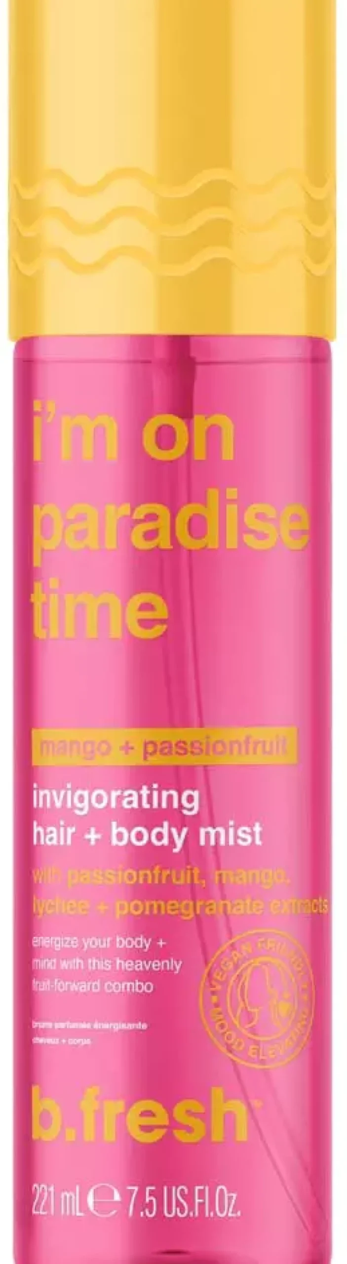 b.fresh I'm On Paradise Time - Invigorating Hair + Body Mist 221 ml
