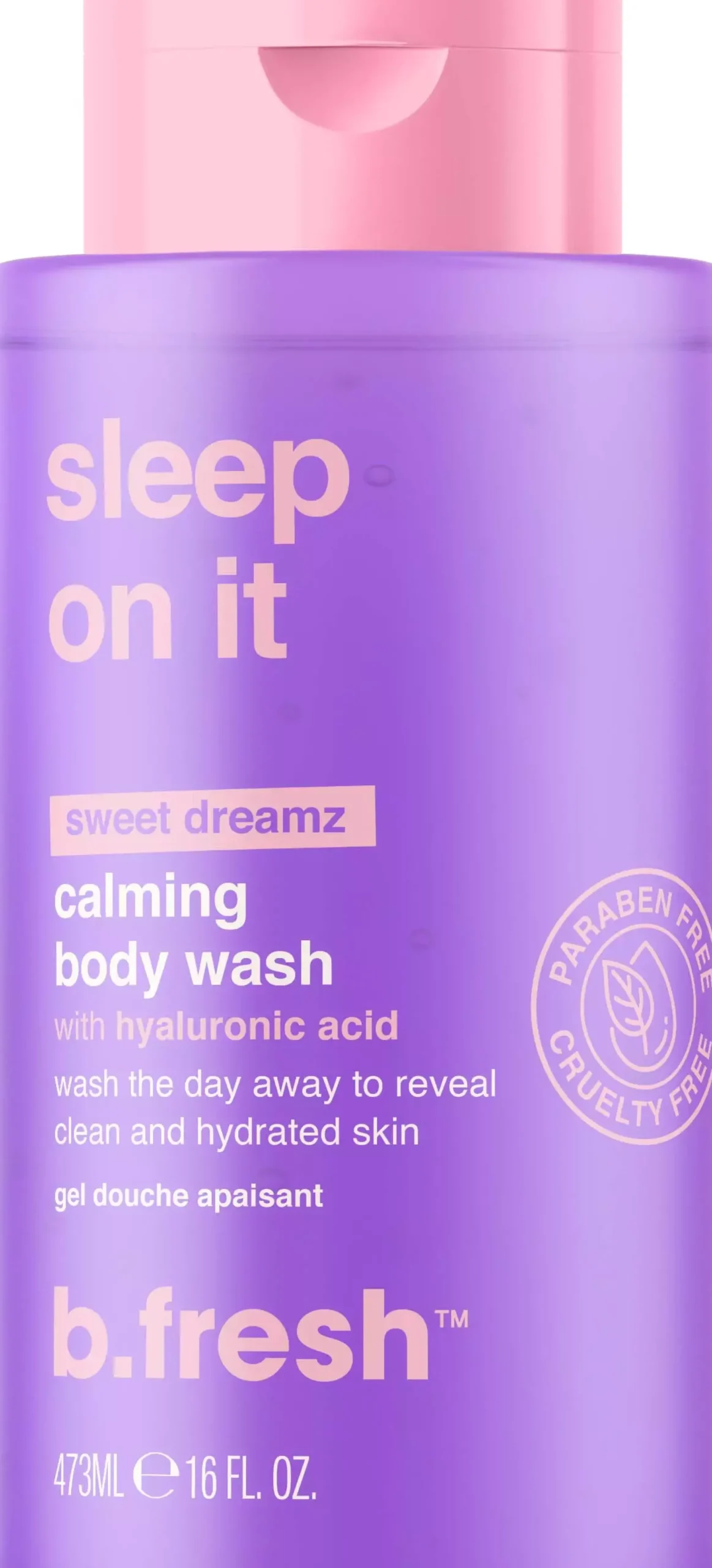 b.fresh Sleep on it calming body wash 473 ml