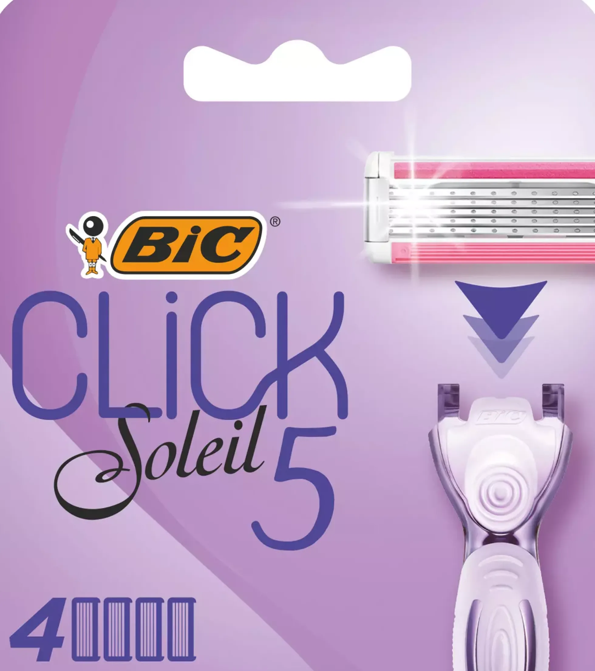 BICSoleil Click 5 Refill 4 st