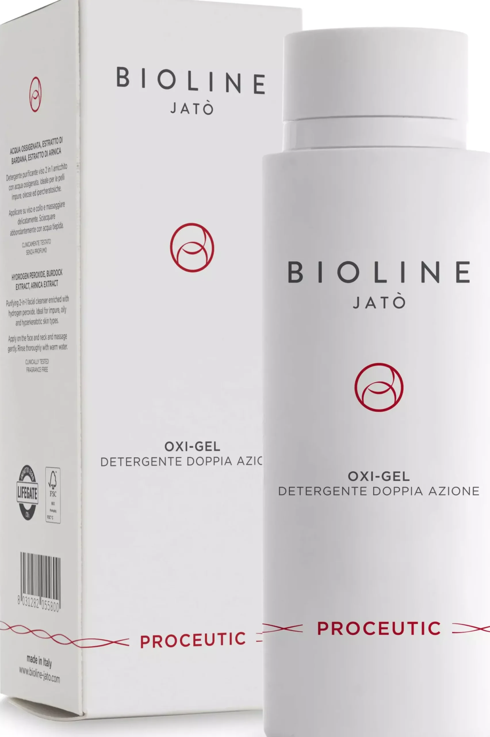 Bioline JatòProceutic Oxi-gel Dual Action Cleanser 100 ml