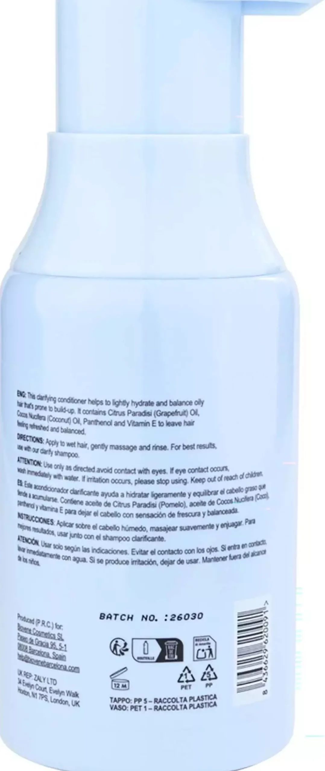 BiovèneB - BEST HAIR Clarify Grapefruit Conditioner - Oily Hair 300 ml