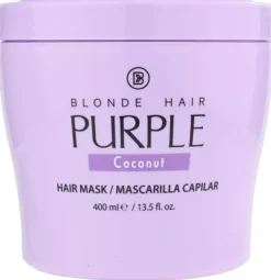 BiovèneB - BEST HAIR Purple Coconut Hair Mask - Blonde Hair 400 ml