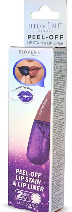Biovène PEEL-OFF PERFECT REVEAL LIP STAIN & LINER IN ONE Bare Flick Stay-Perfect All Day