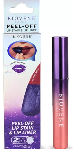Biovène PEEL-OFF PERFECT REVEAL LIP STAIN & LINER IN ONE Heat Trace Stay-Perfect All Day