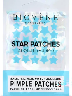 Biovène STAR PATCHES Blue Pimple Patches - Anti-Blemish Stars, 28 patches 1,3 g