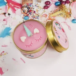 Bomb Cosmetics Tin Candle Unicorn Tales
