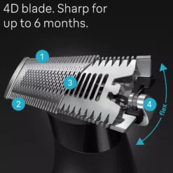 Braun Series X Beard Trimmer For Facial Hair Removal XT318