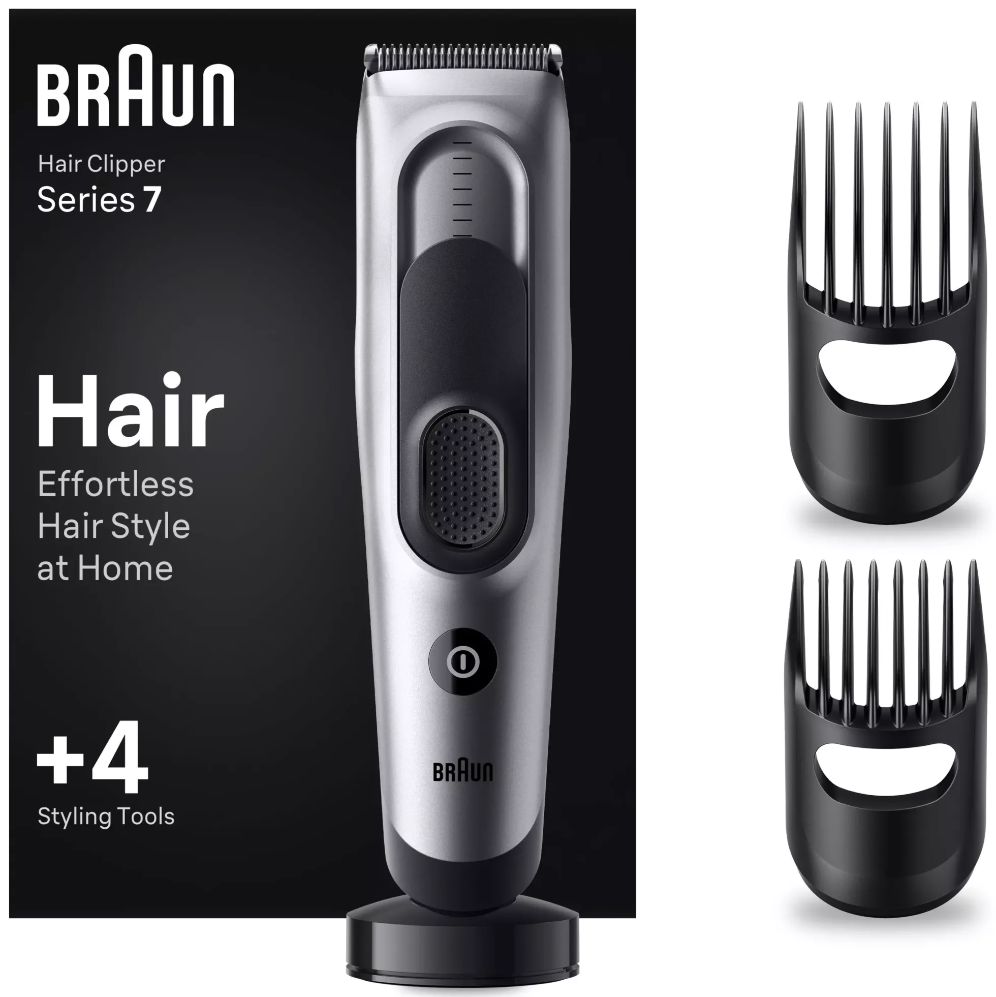 Braun Shaver HC7390 Black / Grey
