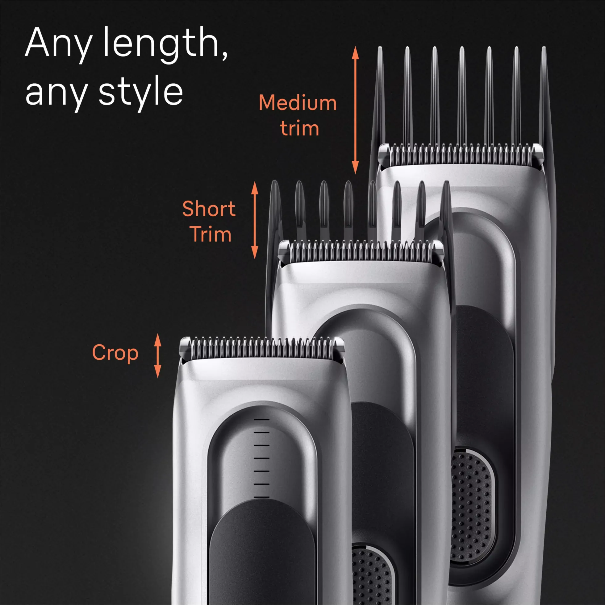 Braun Shaver HC7390 Black / Grey