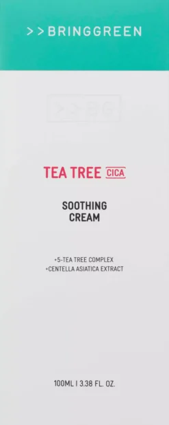 BRINGGREEN Tea Tree Cica Soothing Cream Plus 100 ml