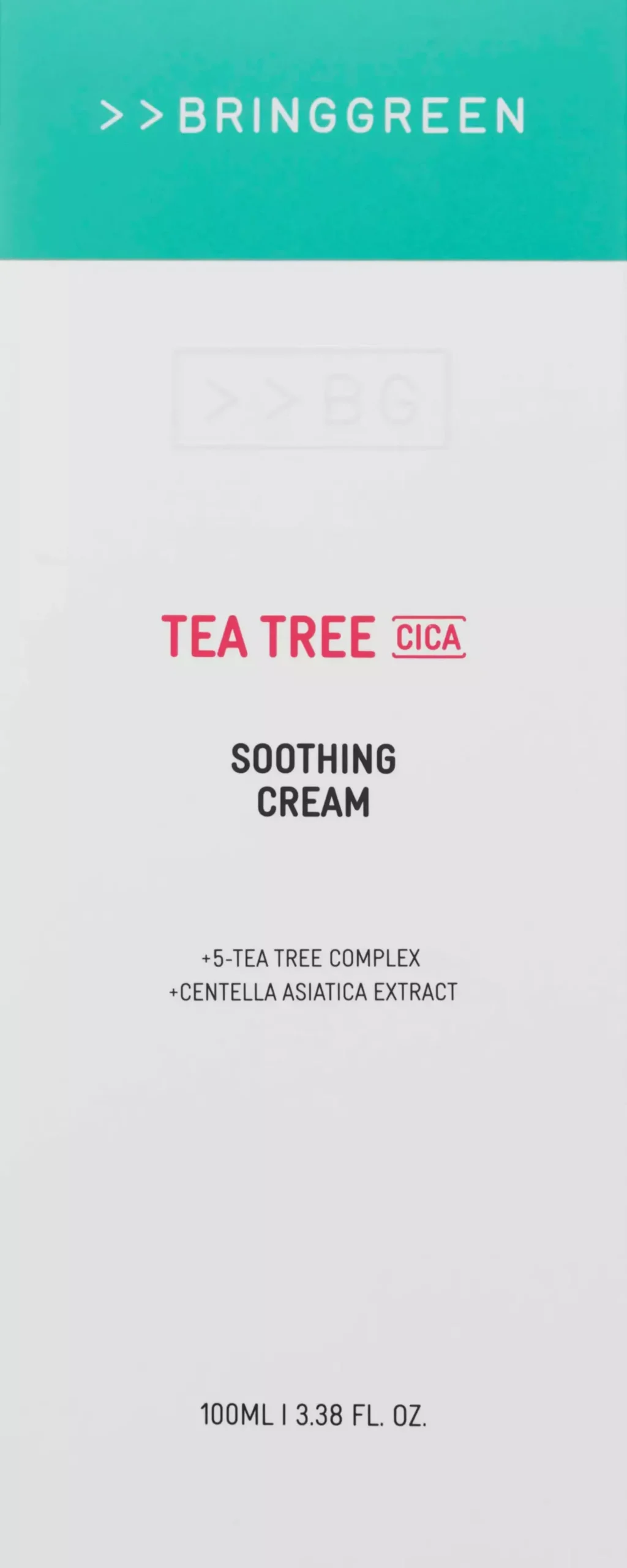 BRINGGREEN Tea Tree Cica Soothing Cream Plus 100 ml
