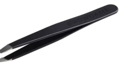 Browgame Cosmetics Signature Tweezer Slanted - Soft Touch Blackout