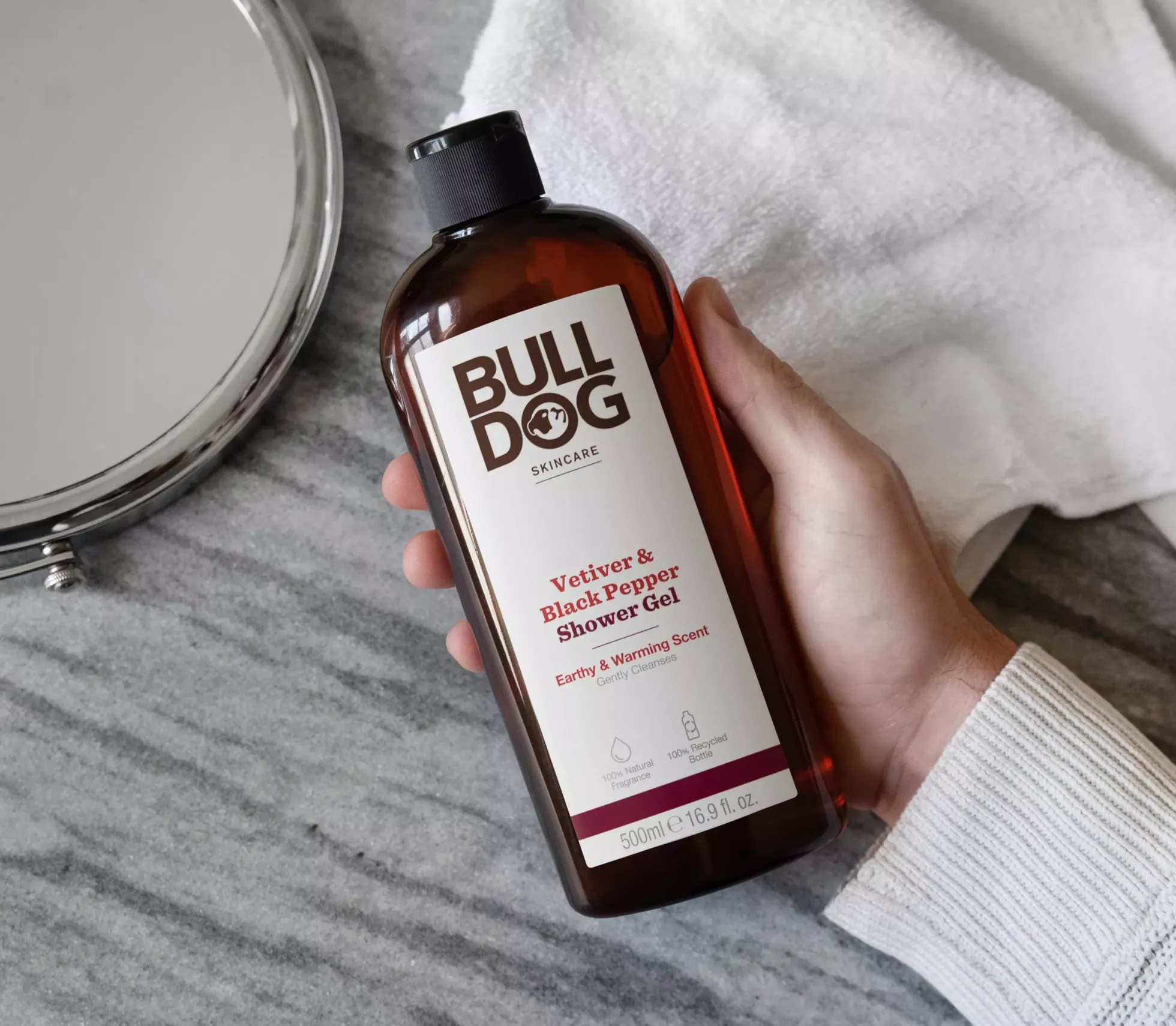 BulldogVetiver & Black Pepper Shower Gel 500 ml