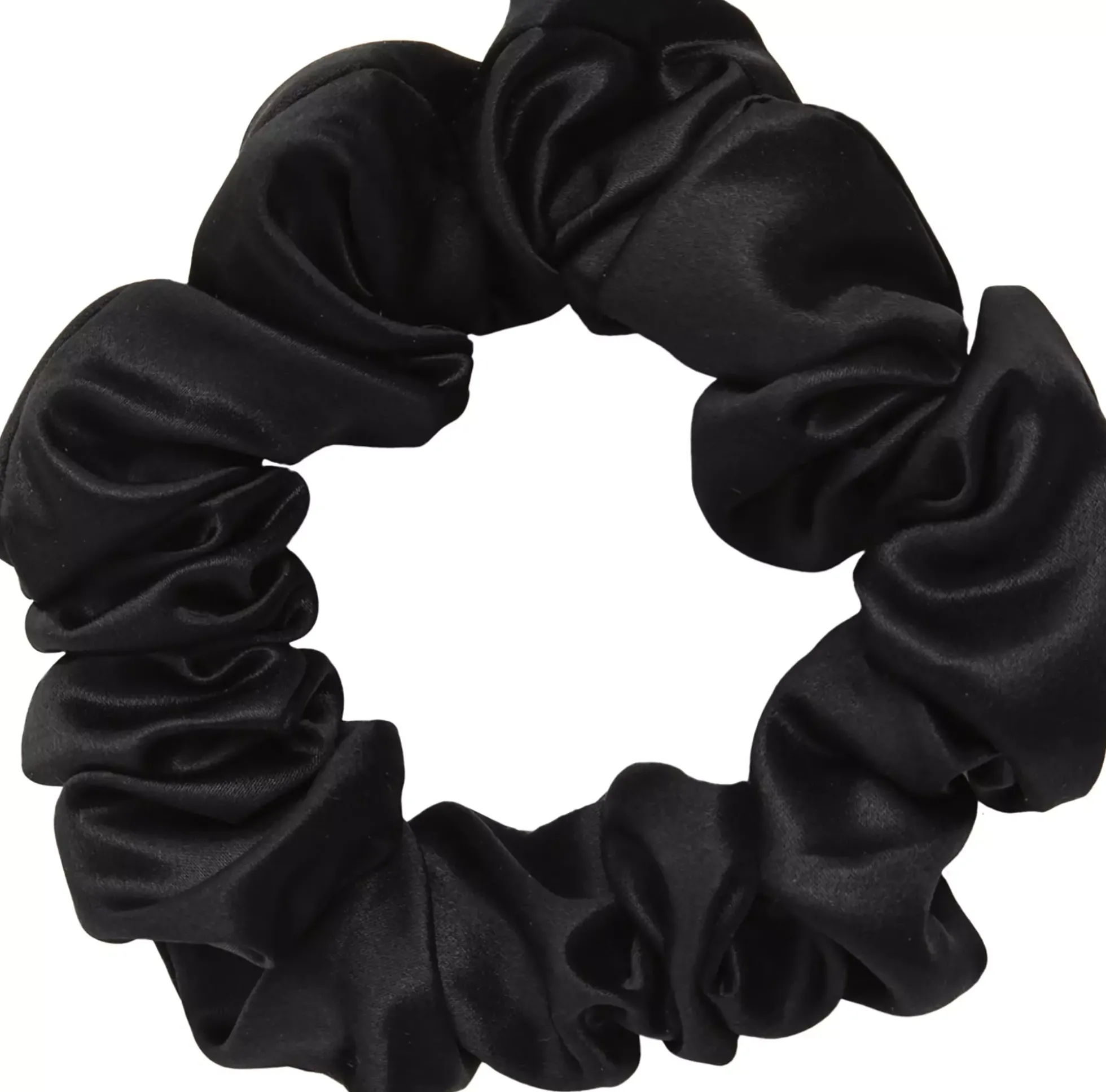 ByBarb Silk Hair Scrunchie Beige