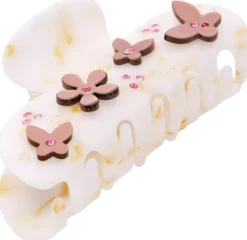 By Lyko Hair Claw Acrylic Creamy Flower
