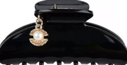 By Lyko Hair Claw with Charm Black