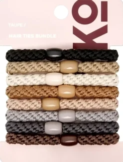 By Lyko Hair Ties Bundle Taupe