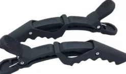 By Lyko Jawclips Matte Black 2 pcs
